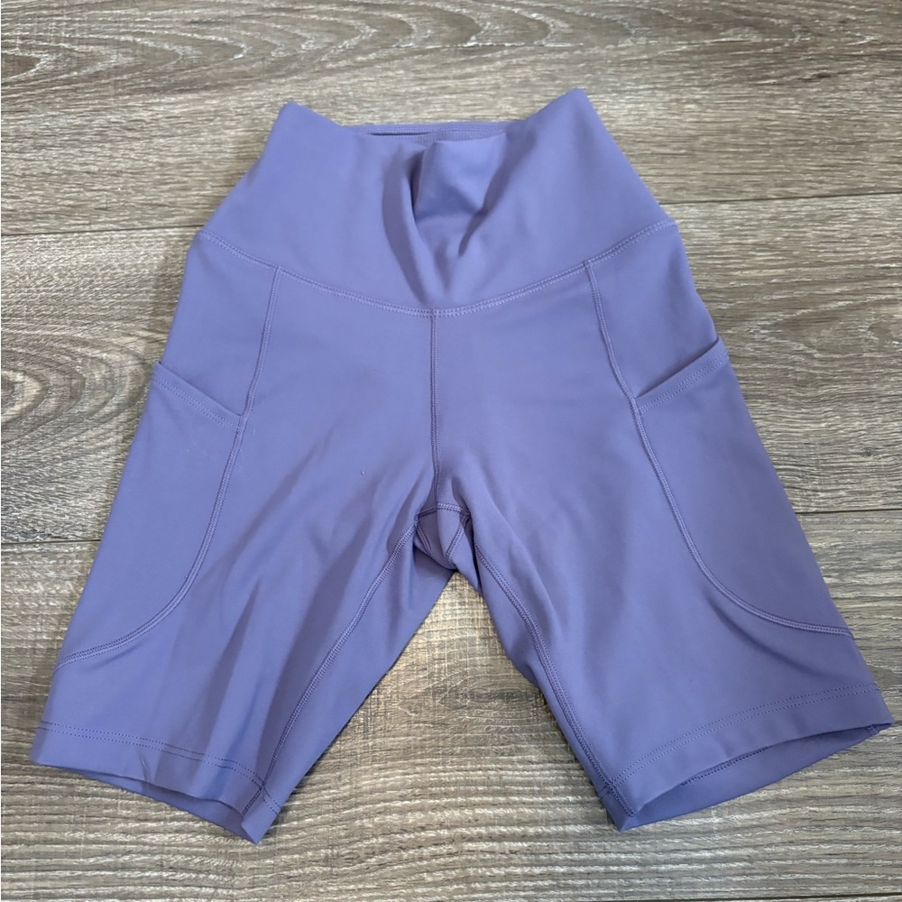 Nike Women's Lavender Bike Shorts